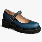 Mary Luxe Patina Loafer Wear Luvensi