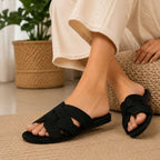 Women Suede Slides – Comfortable & Elegant Everyday Slipper Wear Luvensi