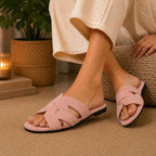 Women Suede Slides – Comfortable & Elegant Everyday Slipper Wear Luvensi