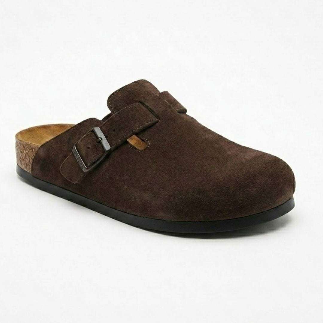 Men's Synthetic Leather Clogs Wear Luvensi