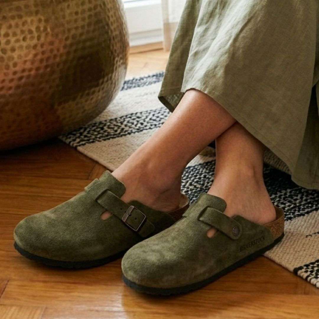 Women's' Synthetic Leather Clogs Wear Luvensi