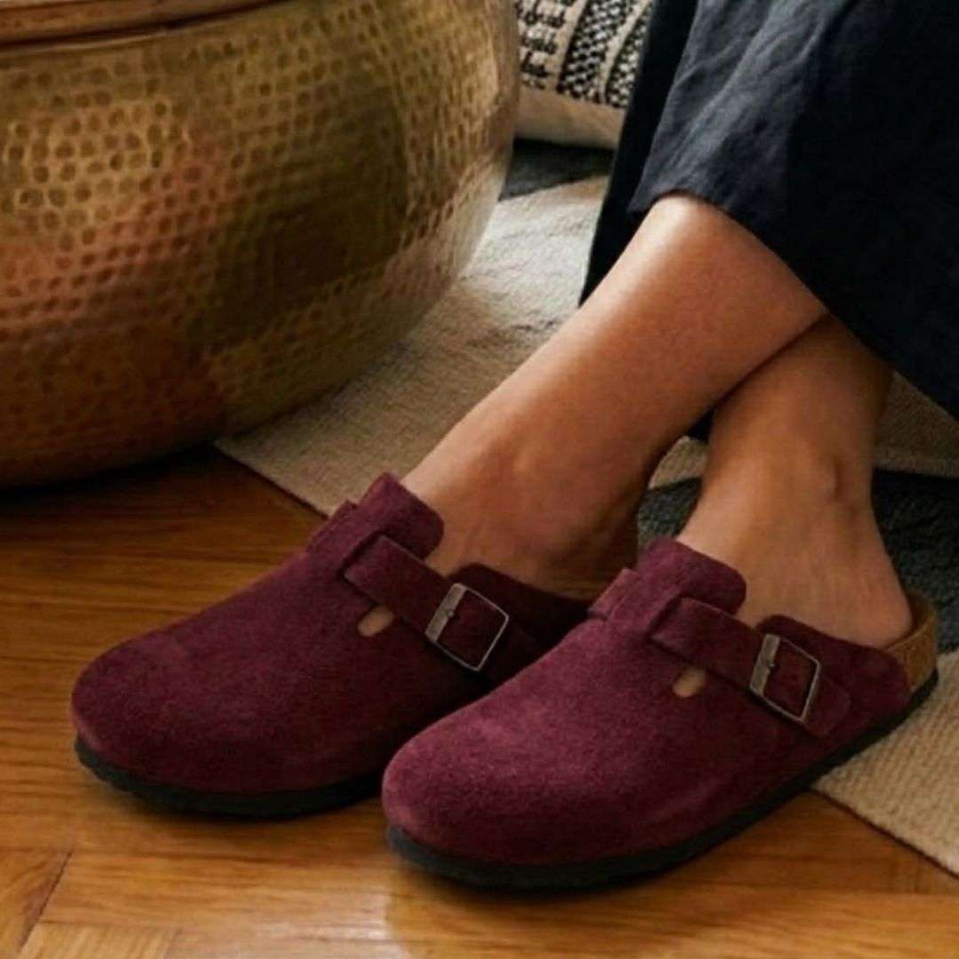 Women's' Synthetic Leather Clogs Wear Luvensi