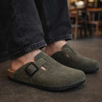 Men's Synthetic Leather Clogs Wear Luvensi