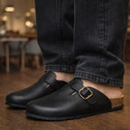 Men's Genuine-Leather Clog